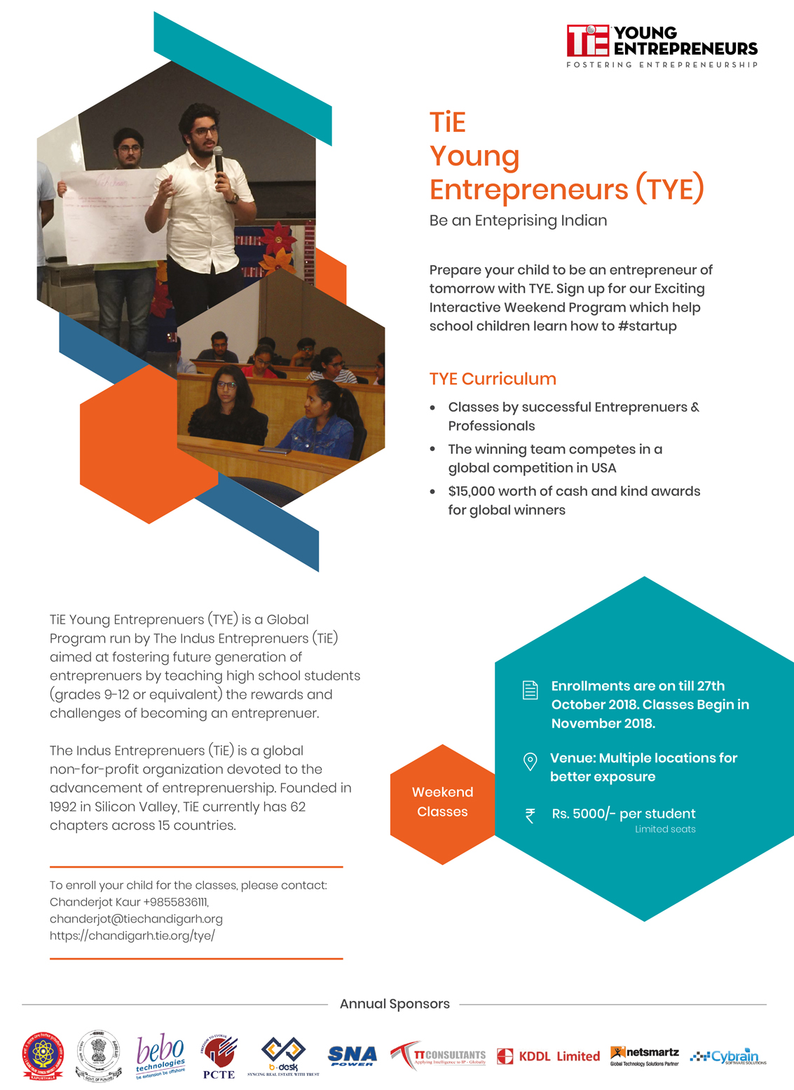 TiE Young Entrepreneurs (TYE)