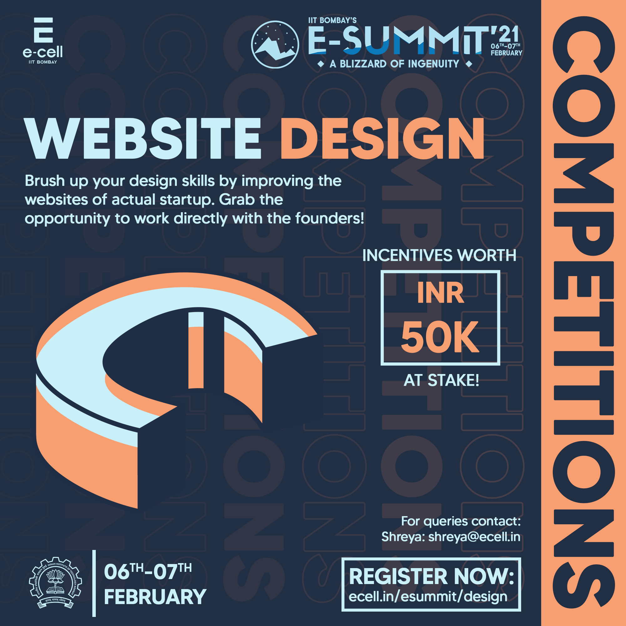 Online UI Design Competition,Indian Institute of Technology (IIT), Bombay