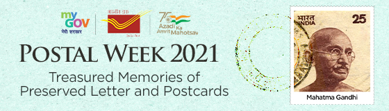 Postal Week 2021 - Treasured Memories of Preserved Letter and Postcards