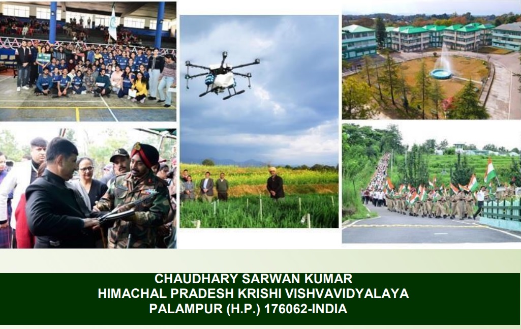 Himachal Pradesh Krishi Vishvavidyalaya (HPKV), Palampur Admissions 2023