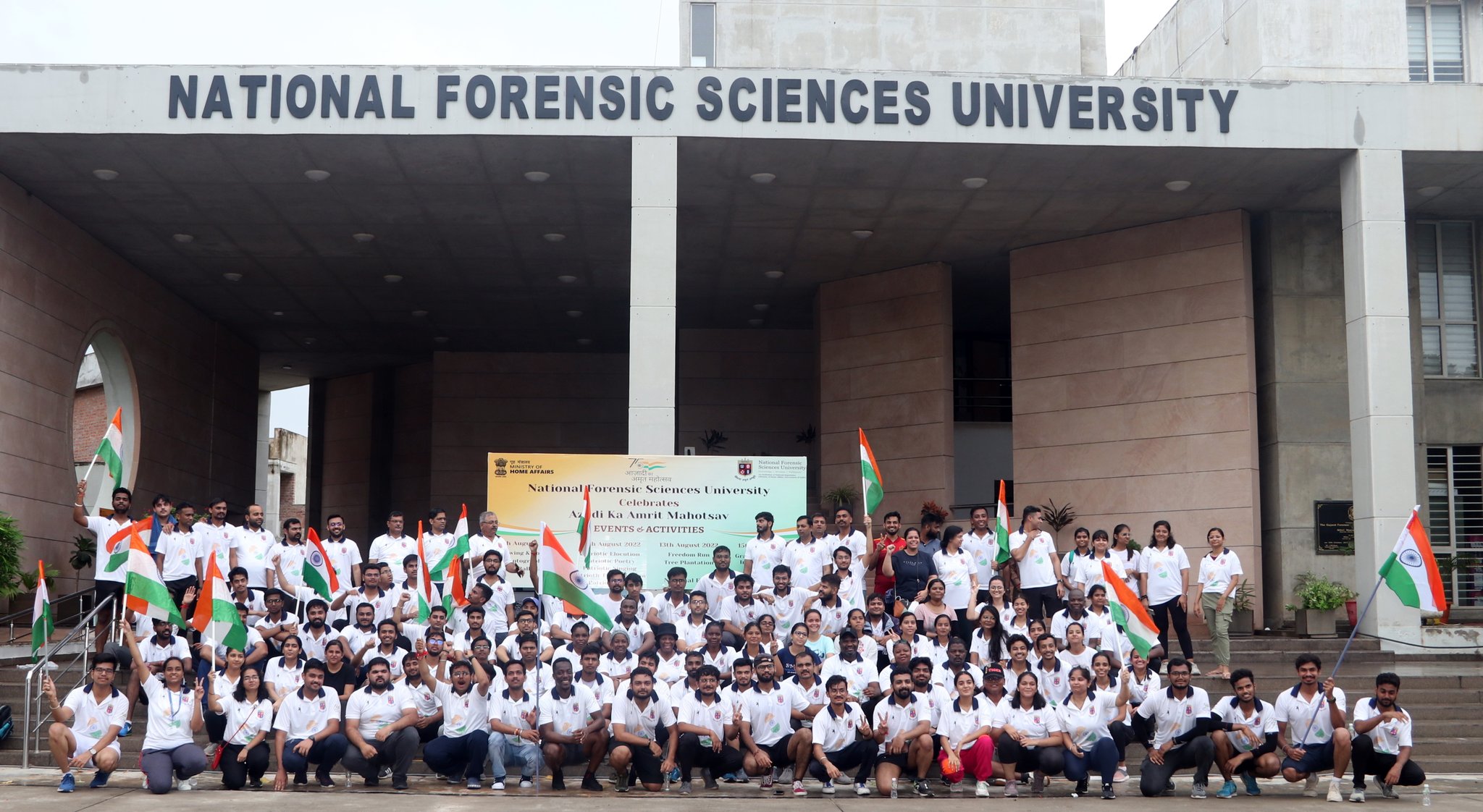 National Forensic Sciences University Admission 2024