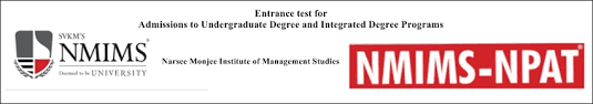 Narsee Monjee Institute Of Management Studies NPAT  BBA Paper Pattern
