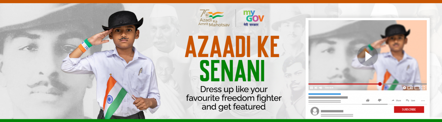 Azaadi Ke Senani - Dress Up Like Your Favourite Freedom Fighter