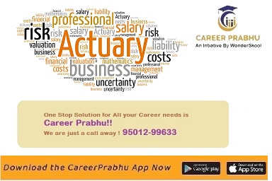 Actuarial Science as a Career