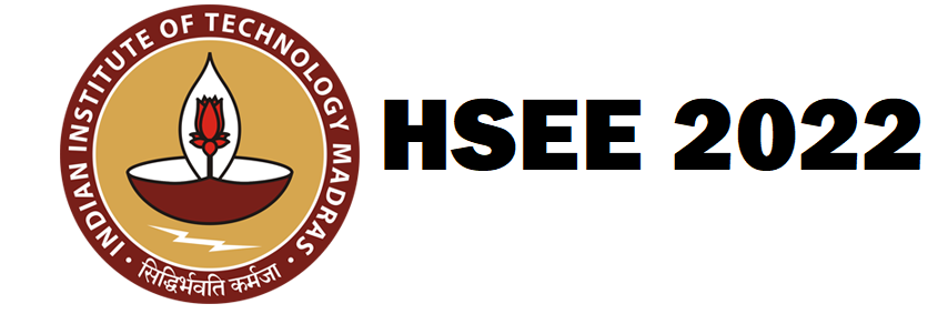 The Humanities and Social Sciences Entrance Examination (HSEE), IIT Madras 2022