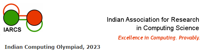 Indian Computing Olympiad ( Zonal Informatics Olympiad) 2022-2023