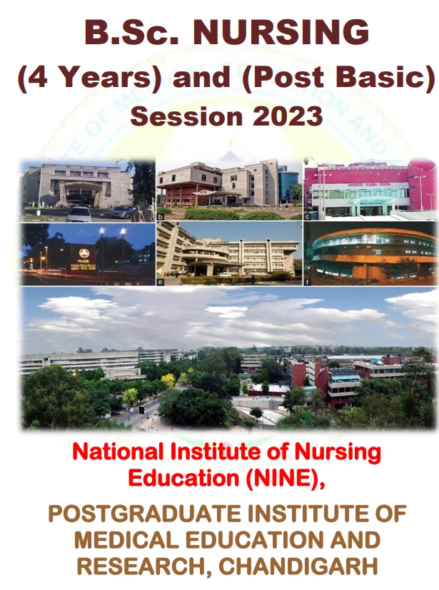  PGIMER Chandigarh B.Sc. Nursing (4 years)  Admissions 2023
