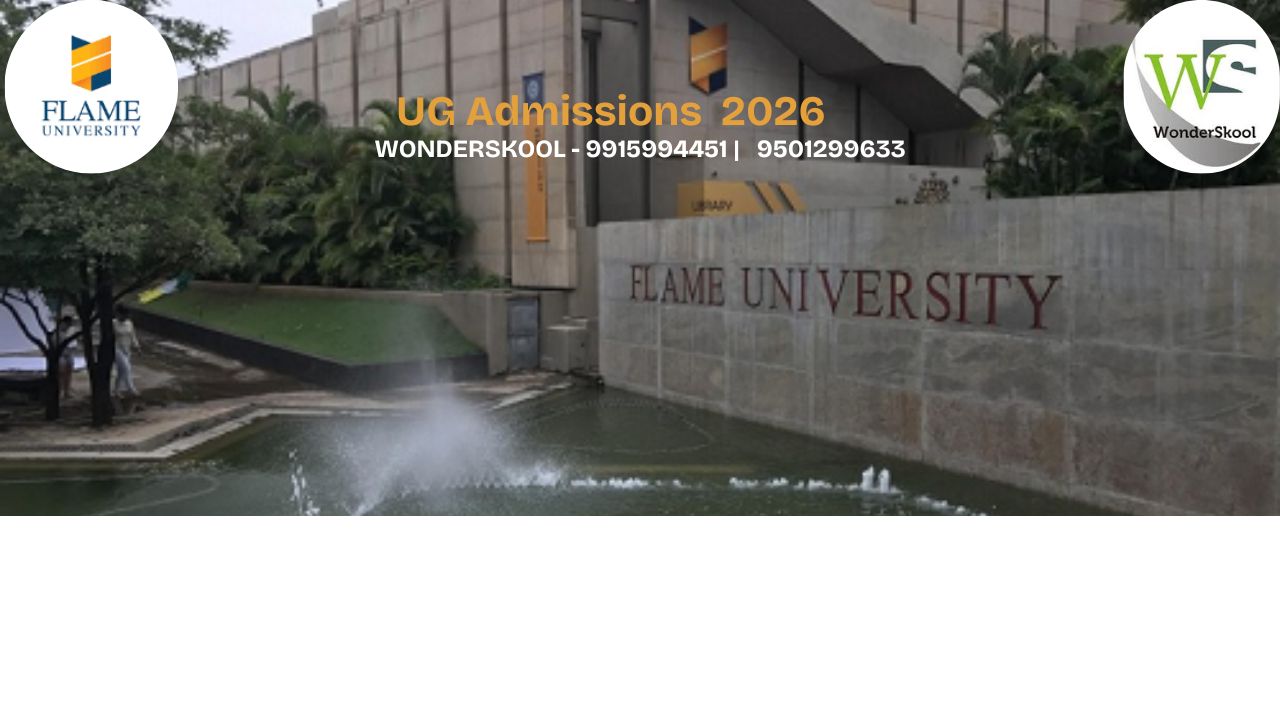FLAME University, Pune | Admissions 2026
