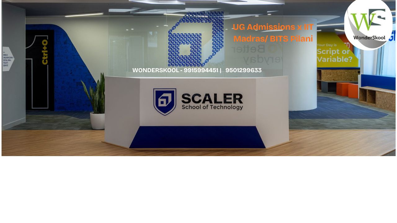 Scaler School of Technology x IIT Madras/ BITS Pilani | Admission 2026