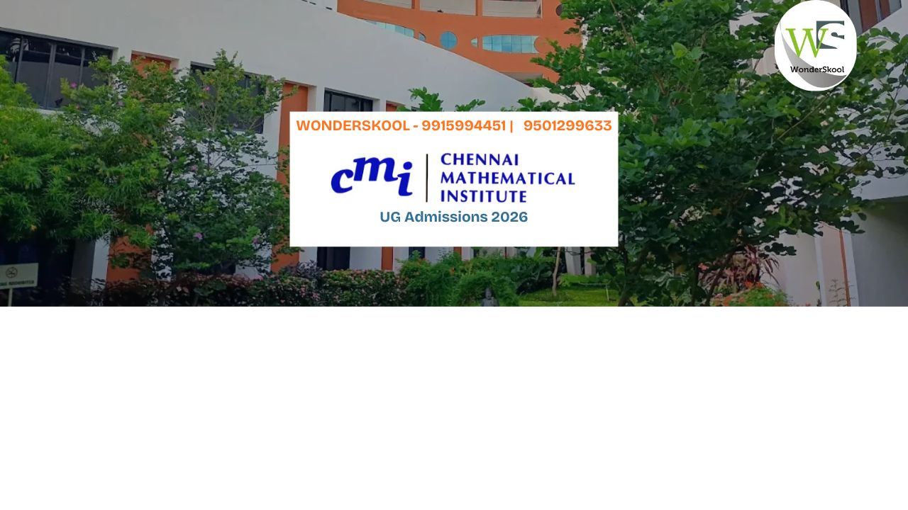 Chennai Mathematical Institute (CMI) | CMI Test 2026