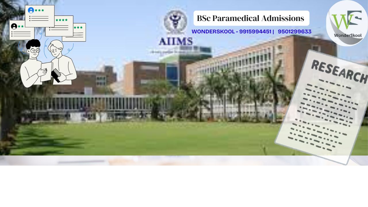 AIIMS Paramedical Admissions (UG) 2026