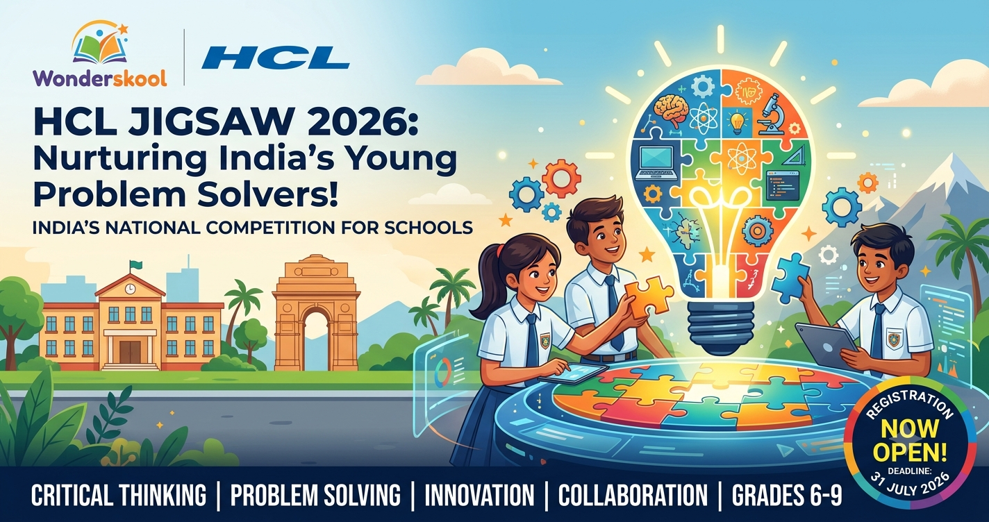 HCL Jigsaw India National School Competition 2026-27 | OPEN