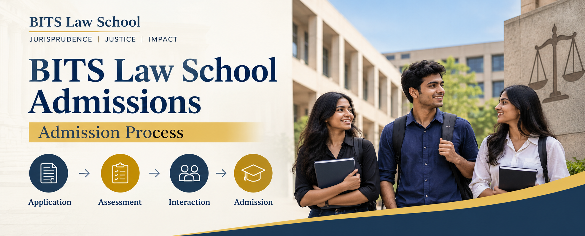 BITS Law School Admissions 2027: BA LL.B. (Hons.) & BBA LL.B. (Hons.)