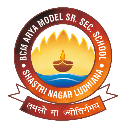 BCM Arya Model Sr. Sec. School logo